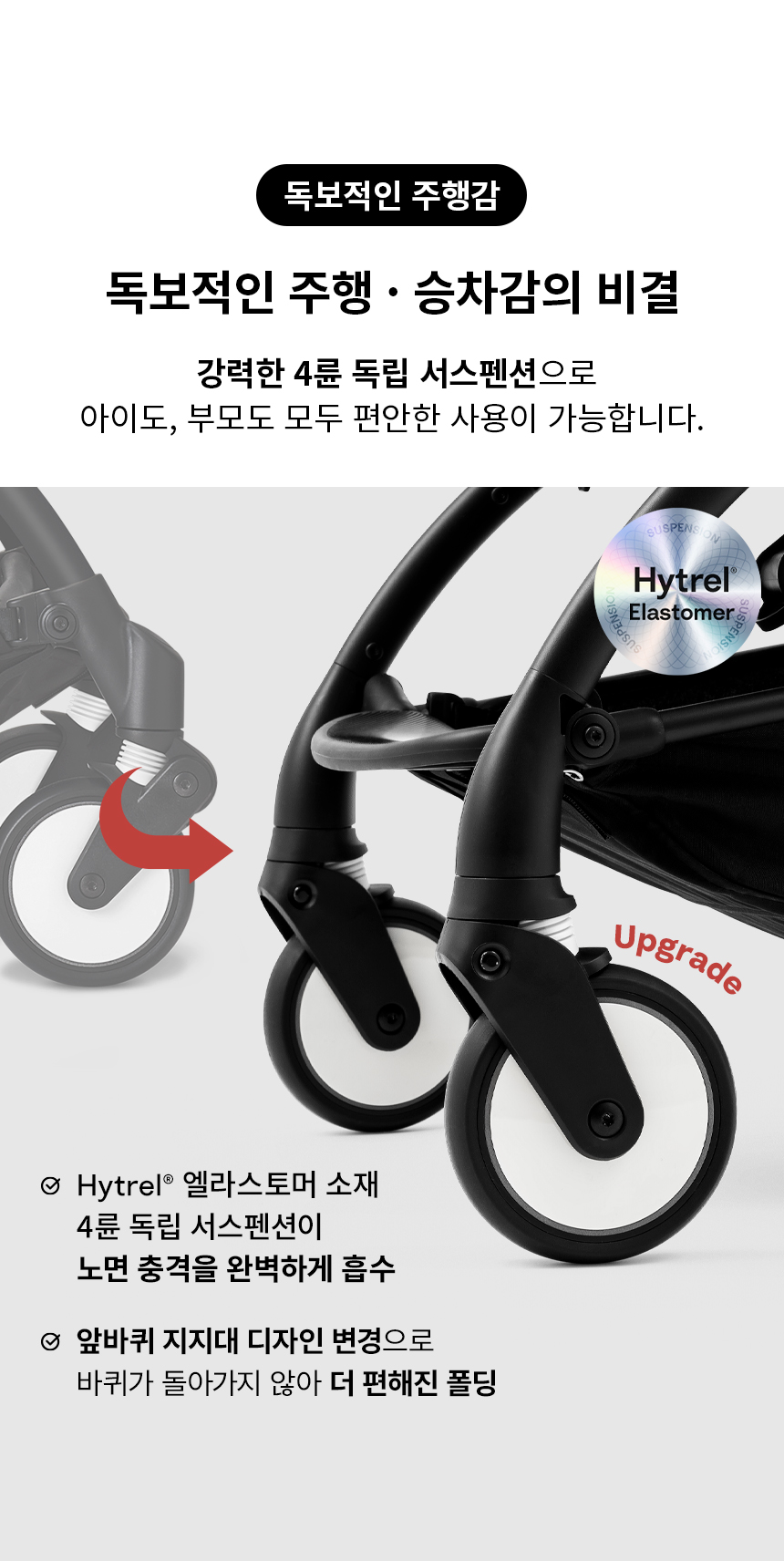 스토케 요요5 프리미엄 휴대용 유모차 - 봉쁘앙 베이지 플러스팩+범퍼바 Pluspack_10